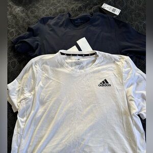 New adidas tshirts - 2, size large
